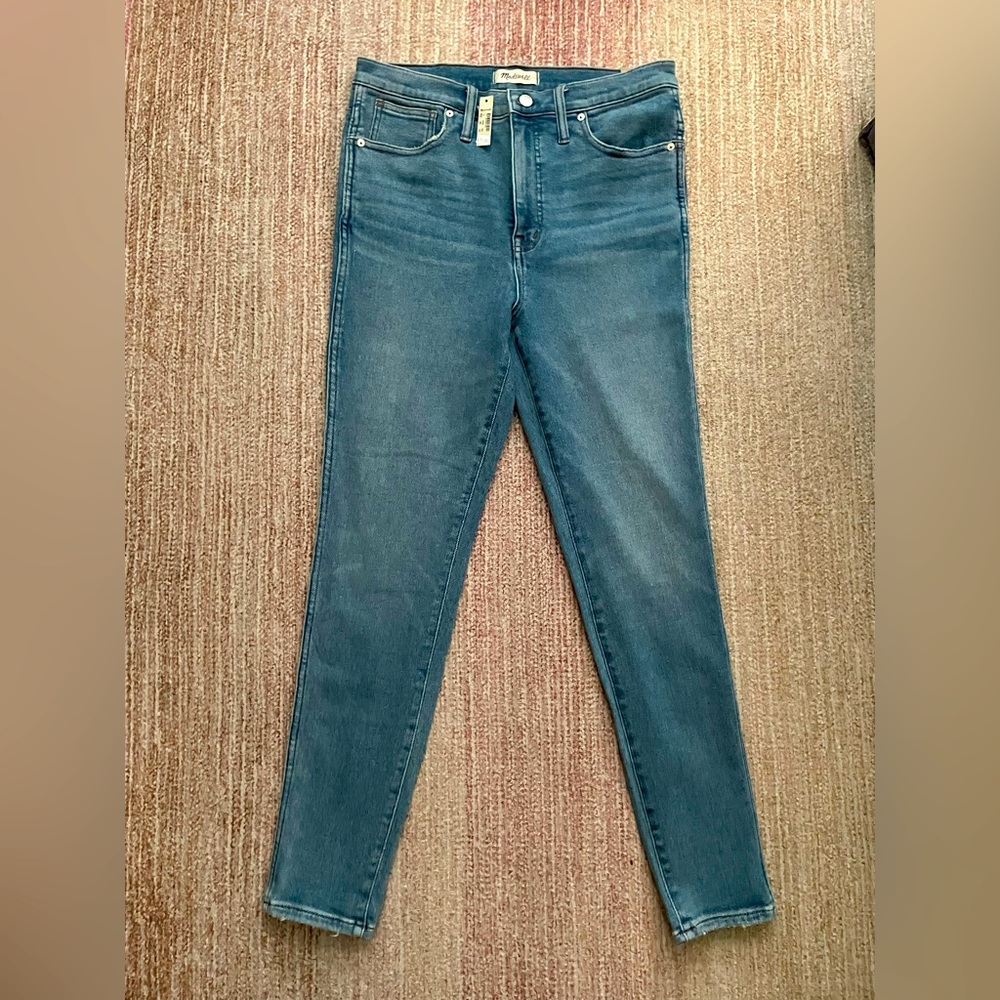 NWT Madewell Jeans: 10” High-Rise Skinny, 31